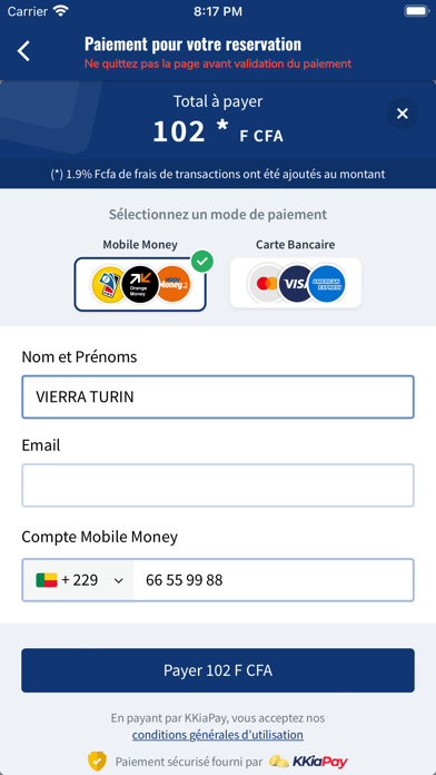 Benin Apparts Screenshot