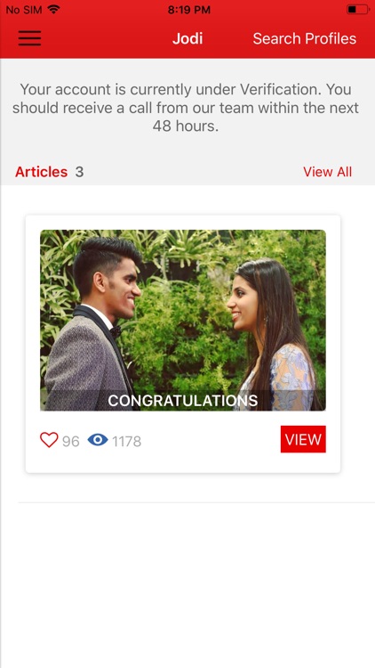 Jodie- Christian Matrimony App screenshot-3