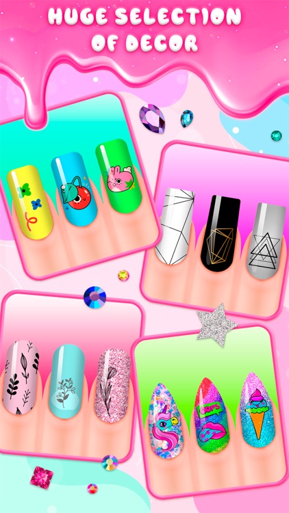 Nail Art game - Nail salon screenshot-3