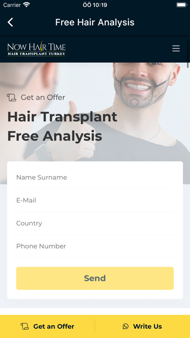 Hair Transplant Turkey - NHT Screenshot