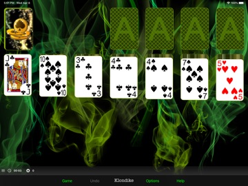 Classic Solitaires iPad screenshot