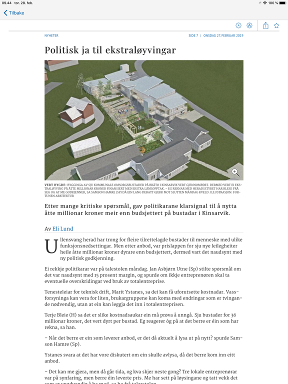 Screenshot #5 pour Hardanger Folkeblad eAvis