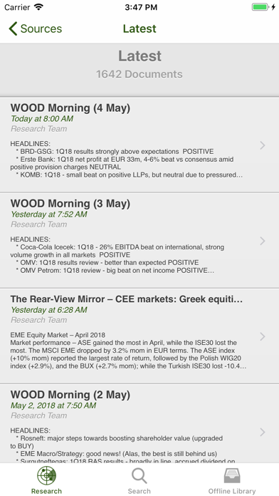 WOOD & Co Screenshot