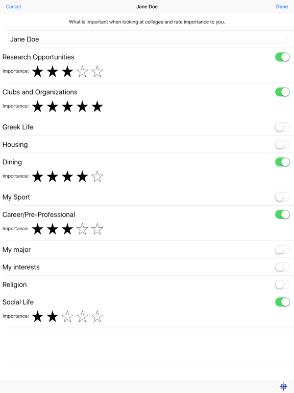 CollegeAdmissionNavigation iPad screenshot 1 - Education app
