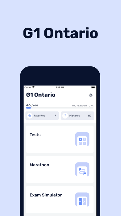 G1 Driving Test - Ontario 2024 Screenshot