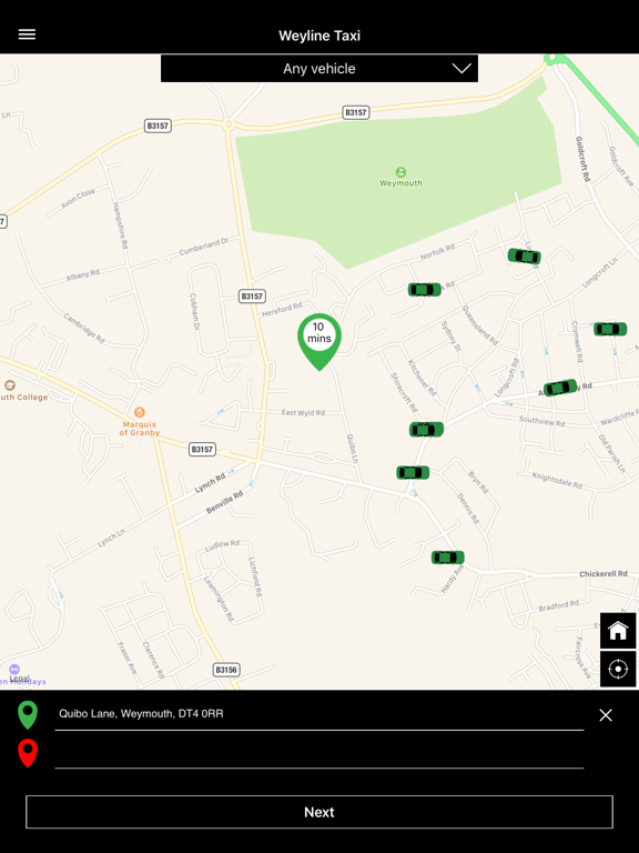Screenshot #4 pour Weyline Taxis and Private Hire