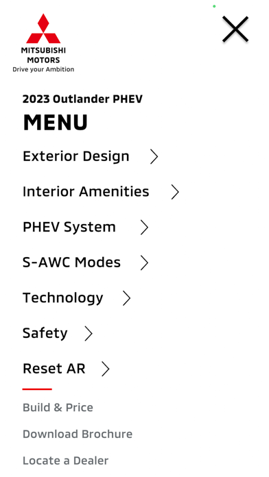 Mitsubishi Motors MiVision AR Screenshot