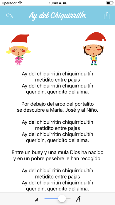 Screenshot #3 pour Canciones navideñas en español