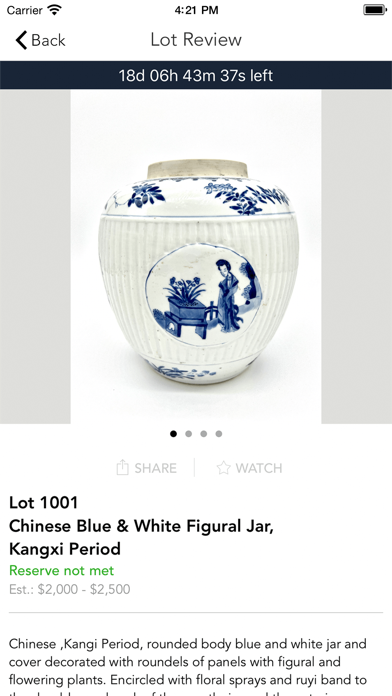 Topwells Auction Screenshot