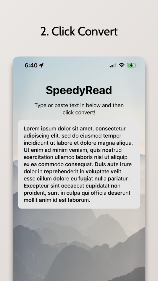 #3. SpeedyRead - Bio Speed Reader (iOS) Podle: Alpenglow Studio LLC
