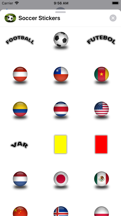 Super Soccer Stickers Screenshot