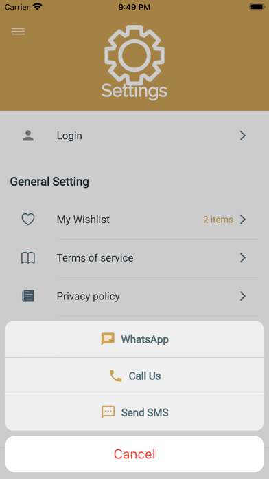 Verona Shop Screenshot