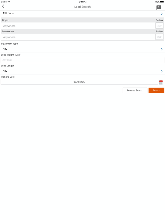 ComFreight: Load Matching App iPad screenshot 7 - Business app