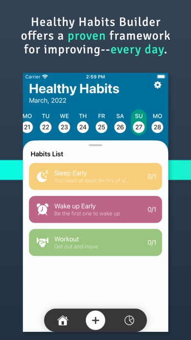 Healthy Habits for Selfcare Screenshot