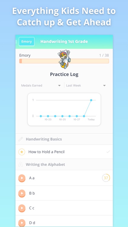 Learn Handwriting 1st Grade screenshot-3