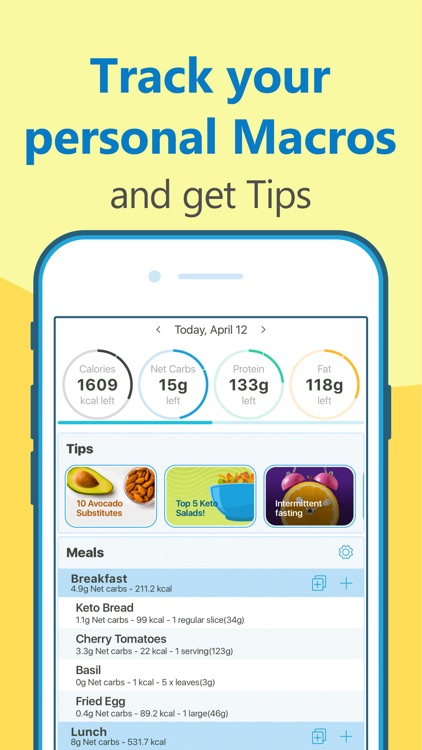 Keto diet app－Low carb manager screenshot-3