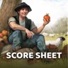 Applejack Score sheet - iPadアプリ