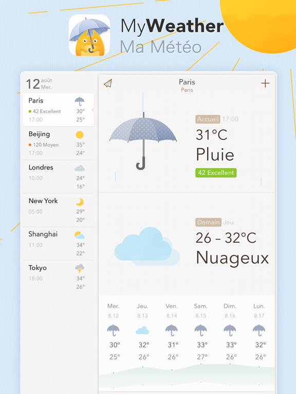 Screenshot #4 pour Ma Météo - MyWeather