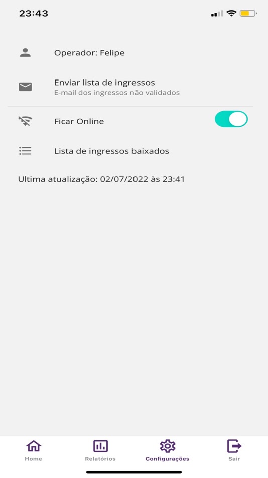 #8. Clube - Scanner (iOS) Podle: Clube do Ingresso Ltda