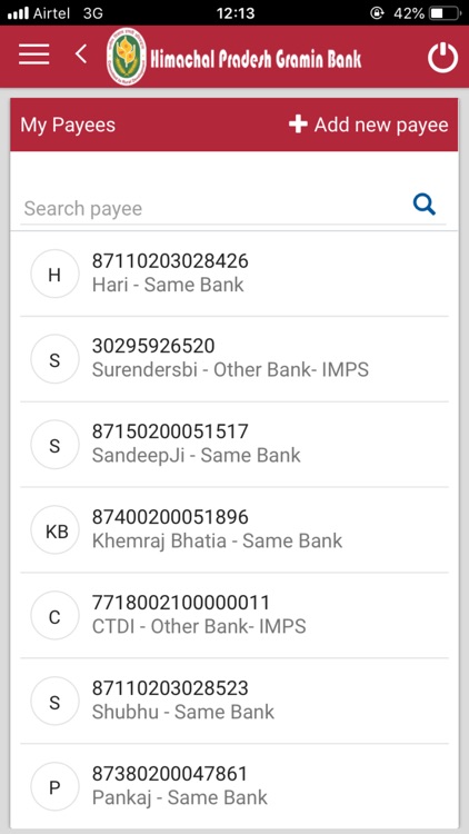 HPGB mBanking screenshot-3