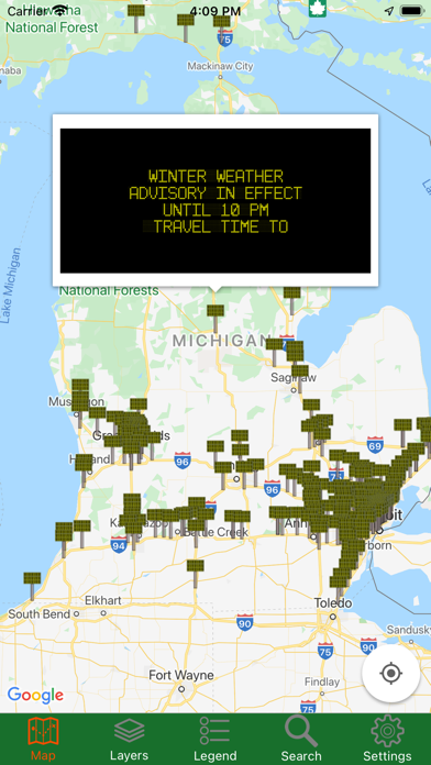Michigan Traveler Screenshot