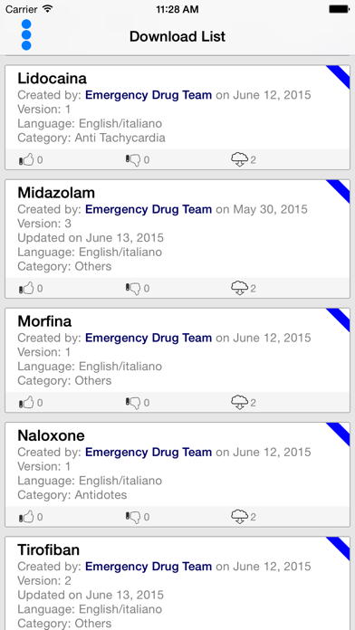Emergency Drugs Screenshot