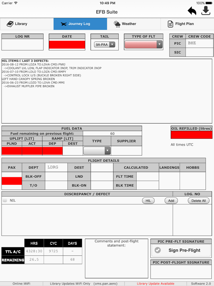 EFB Suite - 3.3 - (iOS)