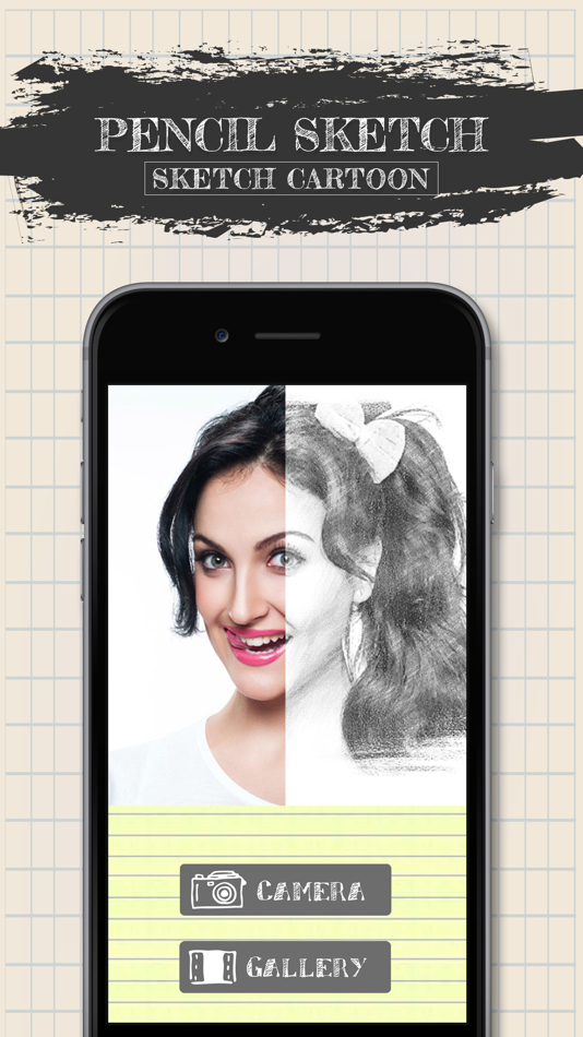 #3. Pencil Sketch-Sketch Cartoon (iOS) Podle: Arti Sharma