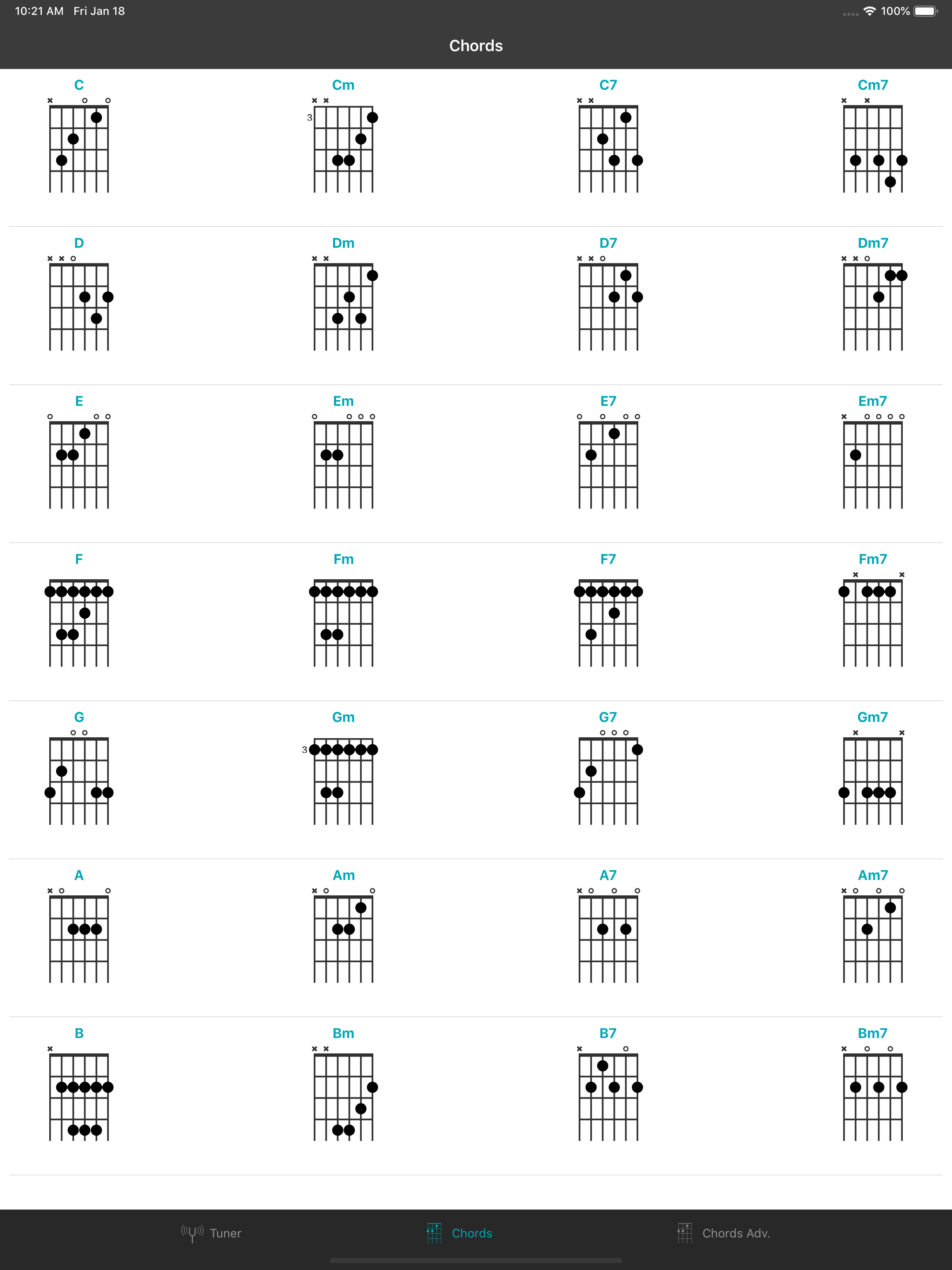 Guitar Tuner EM-1 screenshot 6