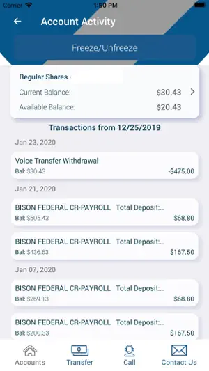Bison FCU Mobile Banking screenshot 3