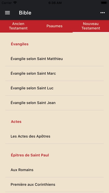 AELF Bible catholique screenshot-4
