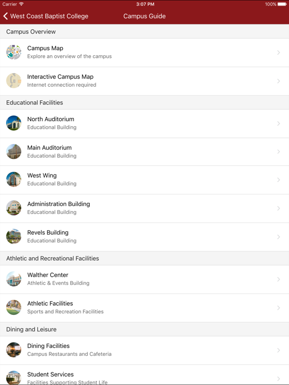 West Coast Baptist College iPad screenshot 4 - Education app