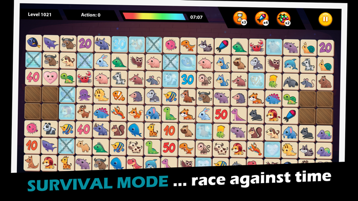Onet Animal Tile Match Puzzle