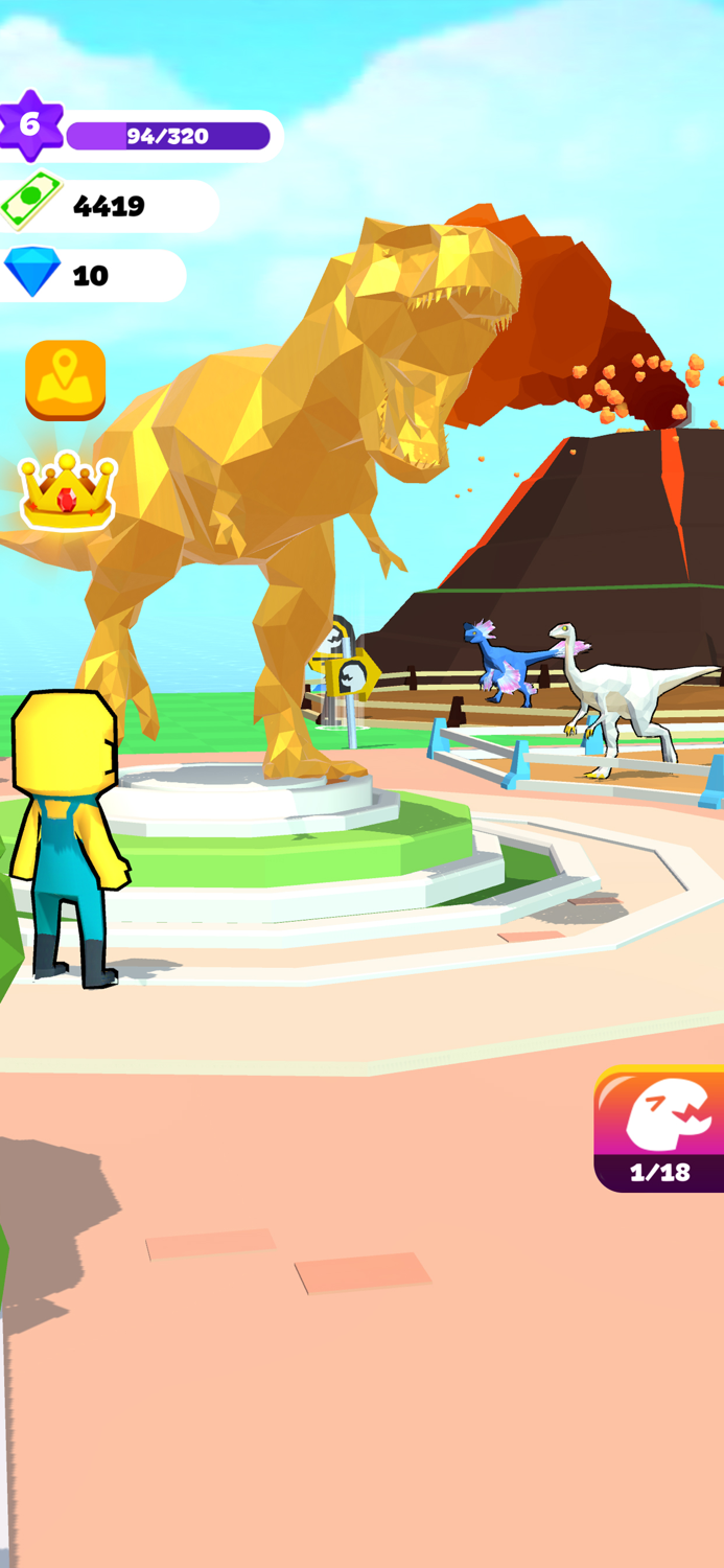 Dino Tycoon - 3D Building Game