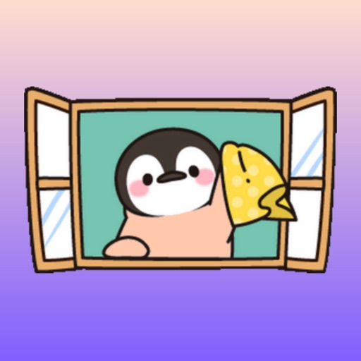 Cute Penguin 10 Stickers pack