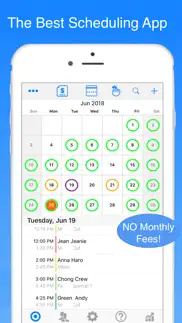 scheduler calendar & invoicing iphone screenshot 1