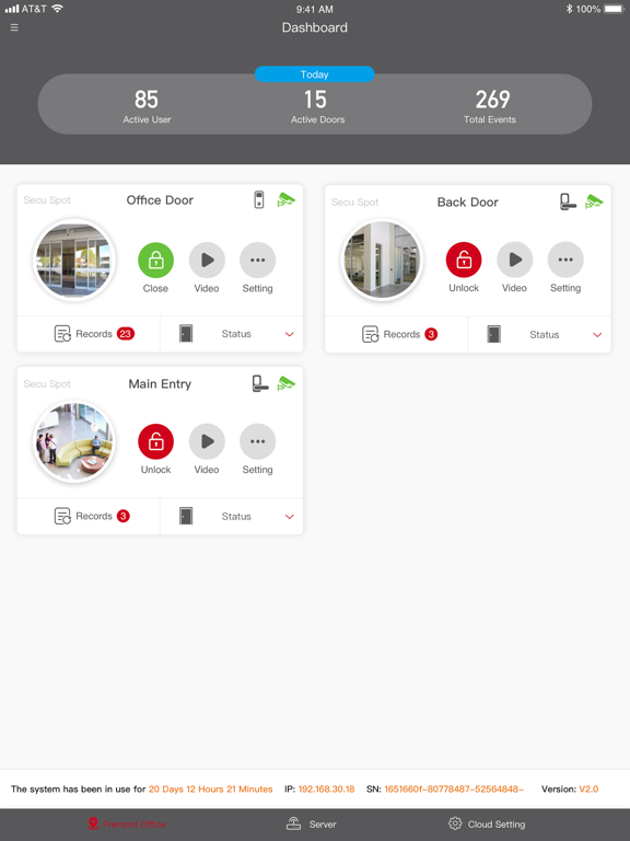 App screenshot