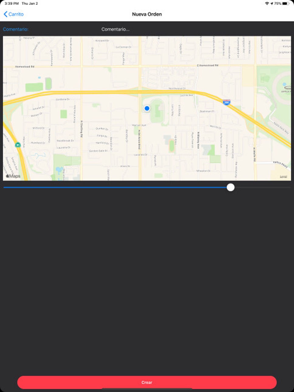 iPad screenshot