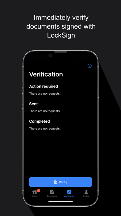 LockSign: Secure Signatures Screenshot