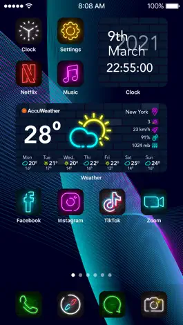 Game screenshot Iconic: Icon Themer & Widgets apk