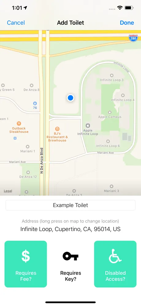 Flush Toilet Finder Pro