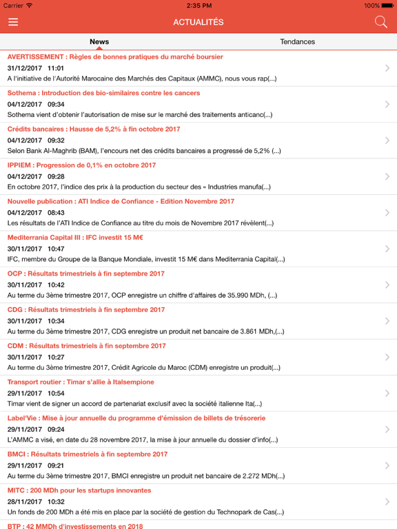 Screenshot #4 pour Wafabourse