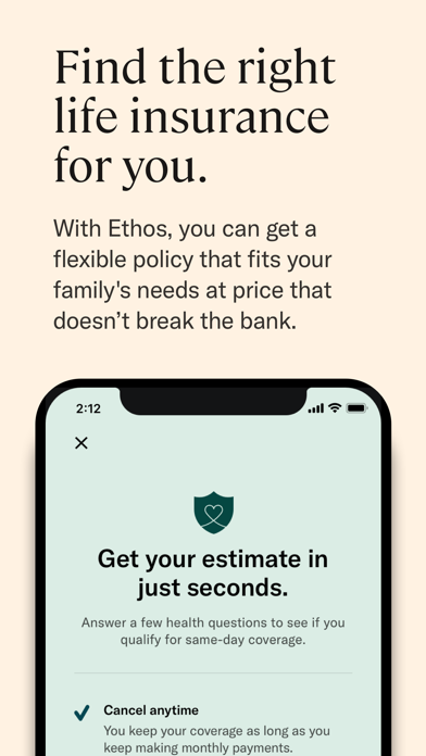 Ethos - Insurance & Wills Screenshot