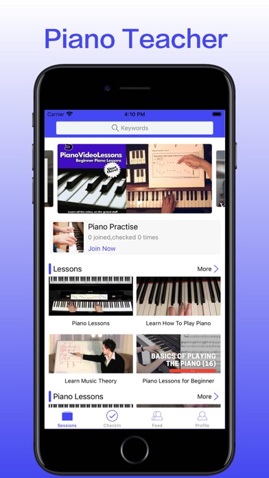 Piano Teacher-Piano Lessons Screenshot