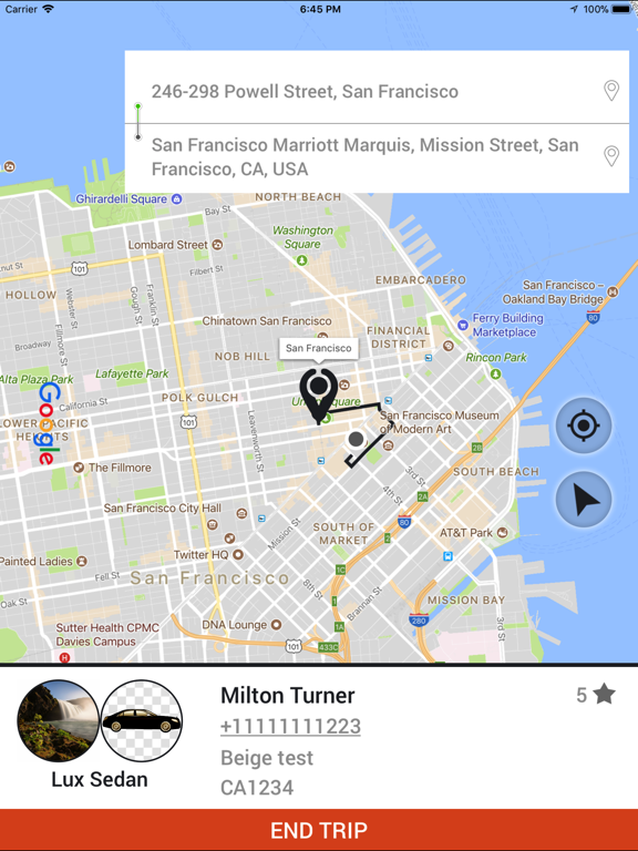 WOW Driver iPad screenshot 5 - Travel app