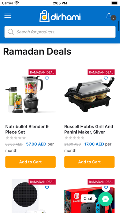 Dirhami Shopping Screenshot