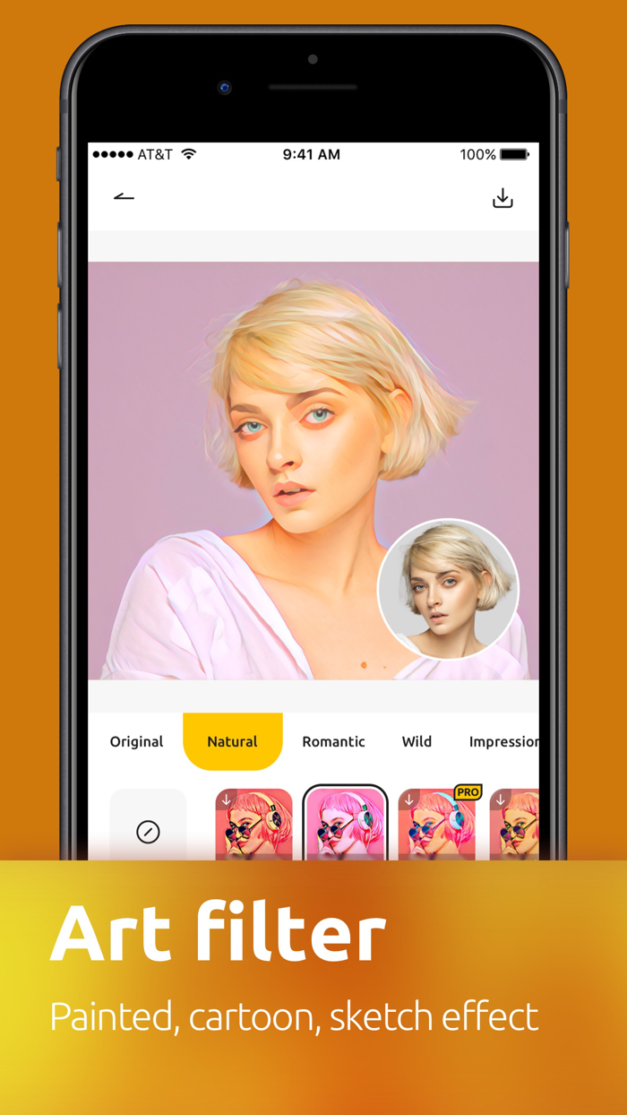 Hi Camera - Cartoon Filter