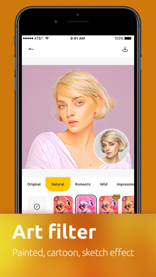 #7. Hi Camera - Cartoon Filter (iOS) By: Unbing Ltd