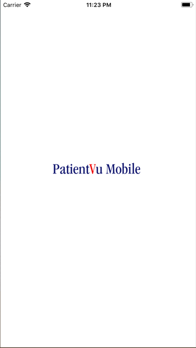 PatientVu Mobile Screenshot