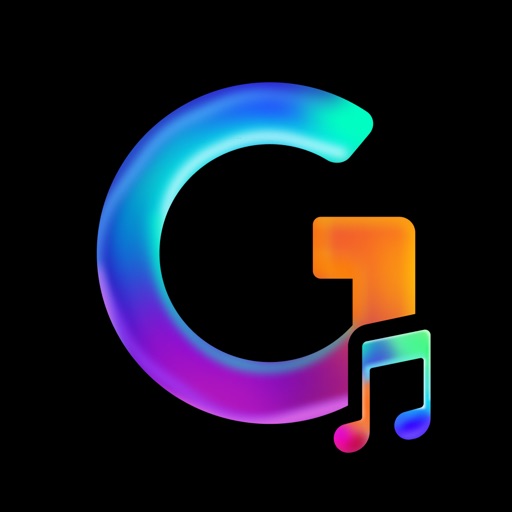 Gradient Music: AI-Generated Icon